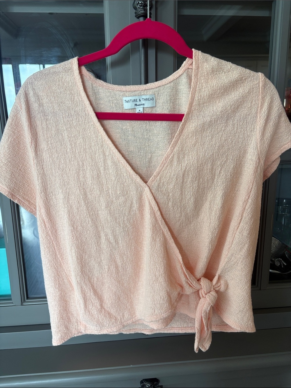 Madewell Wrap Top - Texture and Thread